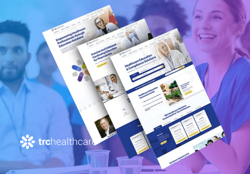 TRC Healthcare education platform — TRC Healthcare Healthcare project by Rainmaker Art