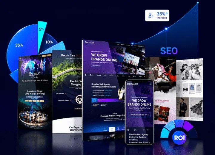Agency site rebuild with SEO baked in - Digitalab Creative Web Agency project by Rainmaker Art